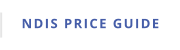NDIS PRICE GUIDE